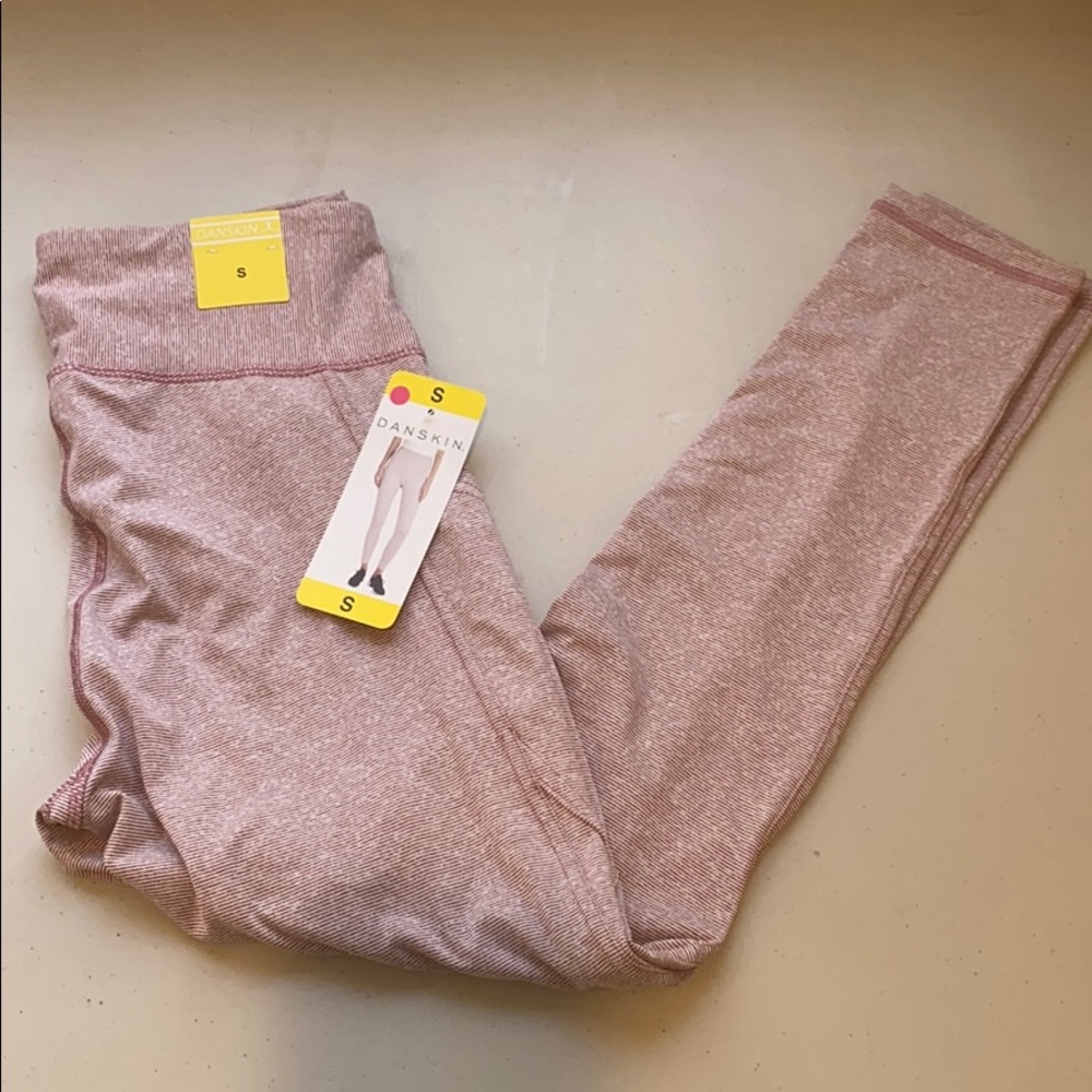 NWT Danskin Striped Leggings